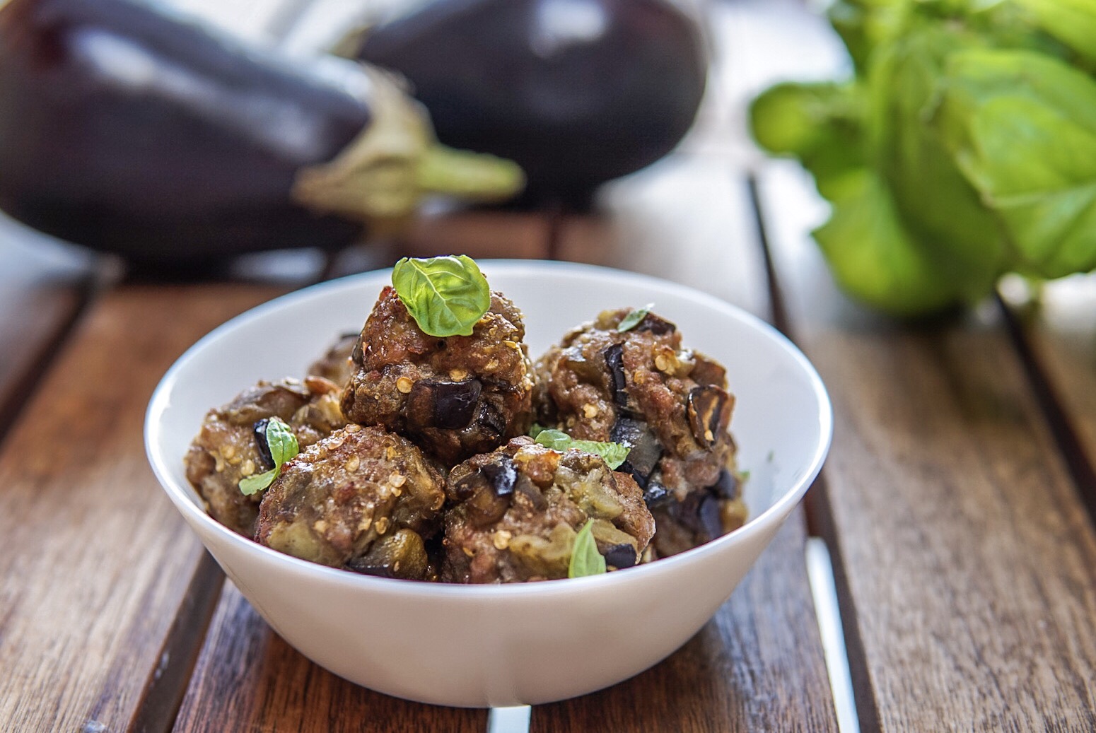 Polpette di carne e melanzane light - senza uova ...