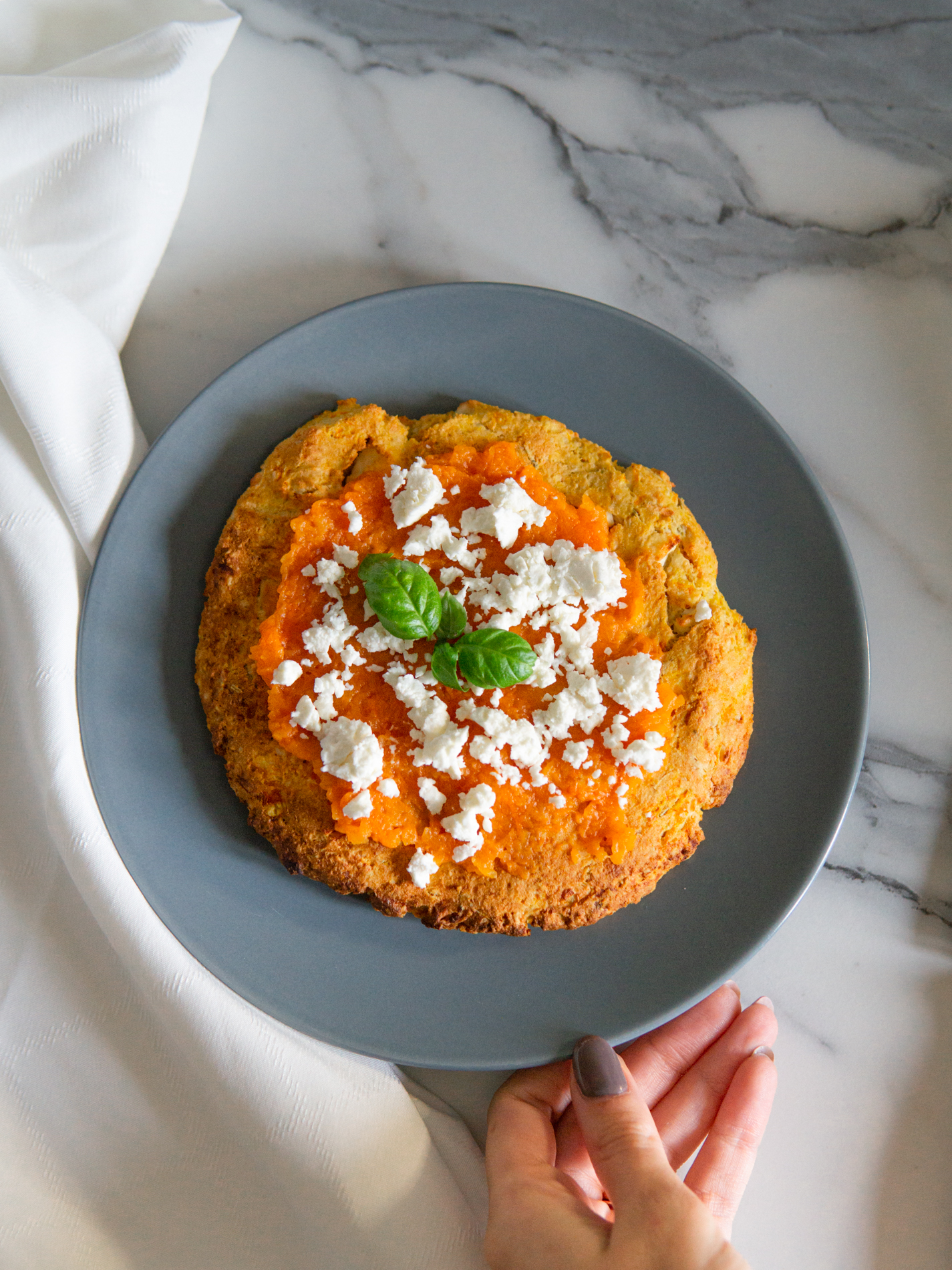 Focaccia Proteica con farina si semi di zucca